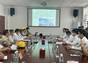 鹰潭市市长张子建来88858cc永利官网贵溪公司检查指导安全生产工作