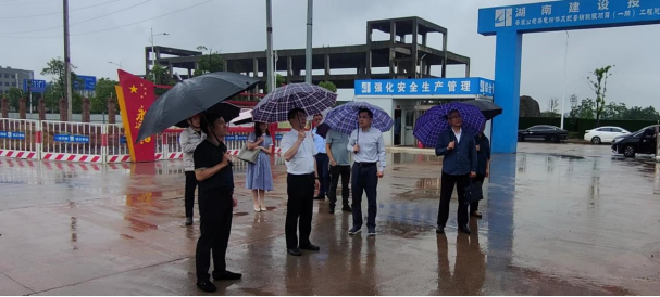 省国资委副主任张翔调研88858cc永利官网永兴基地