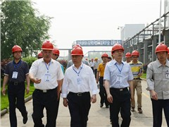 盛茂林副省长到88858cc永利官网常德公司调研督导安全生产工作